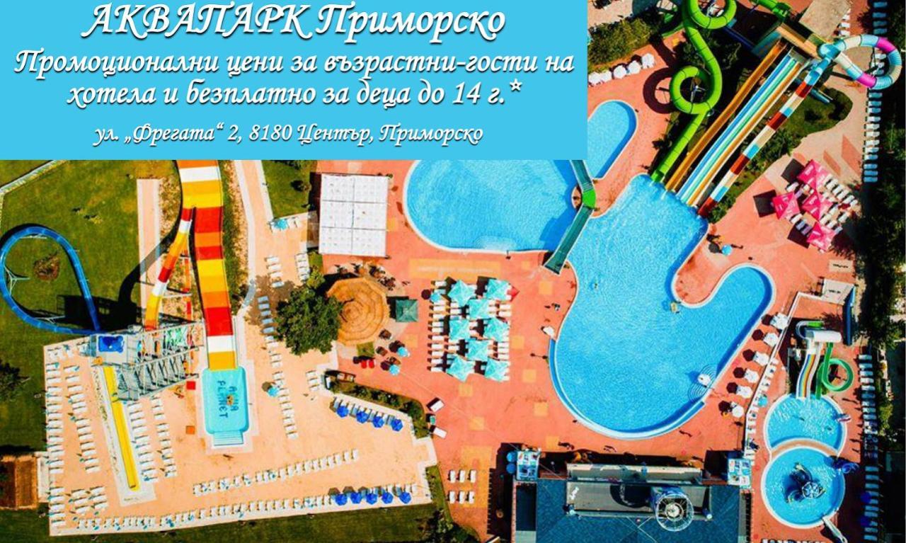 Hotel Perla Beach Club Приморсько Екстер'єр фото